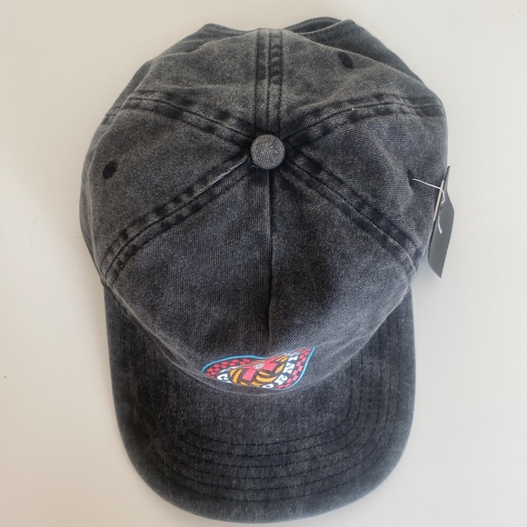 BRIST BLANKS Baseball Cap VENTURA CALIFORNIA Grey Wash Denim 100% Cotton NWT OS - Picture 5 of 12
